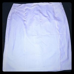 New York & Co. White Skirt 12 NWT